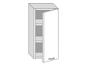 19.45.1 Шкаф настенный (h=913) на 450мм с 1-ой дверцей в Бакале - bakal.mebel74.com | фото