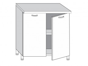 2.80.2 Шкаф-стол на 800мм с 2-мя дверцами в Бакале - bakal.mebel74.com | фото