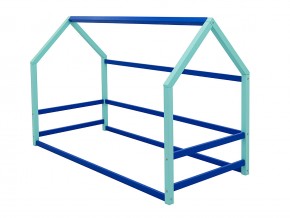 Детская кровать-домик Монтессори Svogen мятно-синий в Бакале - bakal.mebel74.com | фото 3