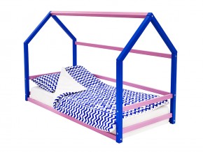 Детская кровать-домик Монтессори Svogen синий-лаванда в Бакале - bakal.mebel74.com | фото