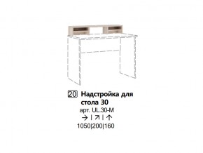 Дополнительно можно приобрести Надстройка для стола 30 (Полка) в Бакале - bakal.mebel74.com | фото