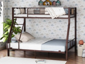 Двухъярусная кровать Гранада-1 140 Коричневый в Бакале - bakal.mebel74.com | фото