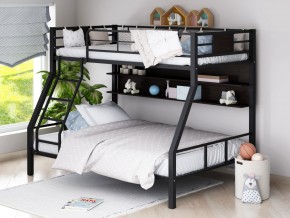 Двухъярусная кровать Гранада-1П черный в Бакале - bakal.mebel74.com | фото