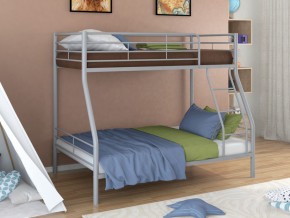 Двухъярусная кровать Гранада 2 Серая в Бакале - bakal.mebel74.com | фото 1
