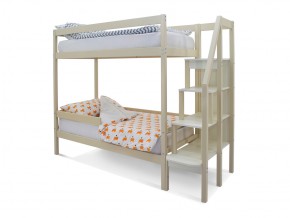 Двухъярусная кровать Svogen с бортиком бежевый в Бакале - bakal.mebel74.com | фото