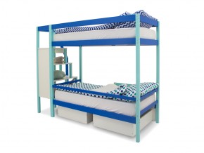 Двухъярусная кровать Svogen с ящиками мятно-синий в Бакале - bakal.mebel74.com | фото 5