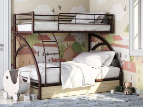 Двухъярусная кровать Виньола-2 Я Коричневый в Бакале - bakal.mebel74.com | фото