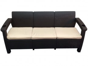 Диван Yalta Sofa 3 Set шоколадный в Бакале - bakal.mebel74.com | фото