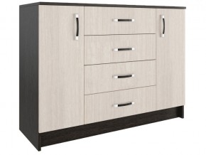 КМР1200.1 Комод с 4-мя ящиками, 2-мя дверками в Бакале - bakal.mebel74.com | фото
