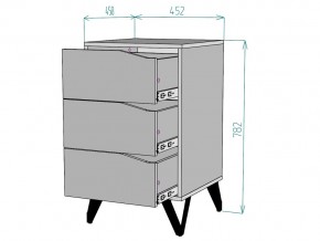 Комод Дельта K108 в Бакале - bakal.mebel74.com | фото 3