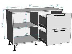 Комод Лофт K111 в Бакале - bakal.mebel74.com | фото 3