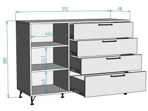 Комод Лофт K69 в Бакале - bakal.mebel74.com | фото 3