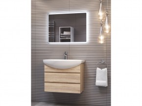 Комплект мебели в ванную Wing 600-0-2 подвесной сонома в Бакале - bakal.mebel74.com | фото