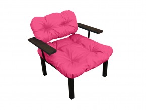Кресло Дачное розовая подушка в Бакале - bakal.mebel74.com | фото 1