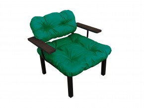 Кресло Дачное зелёная подушка в Бакале - bakal.mebel74.com | фото