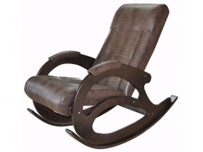 Кресло-качалка К 5/1 коричневый крокодил в Бакале - bakal.mebel74.com | фото