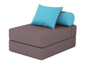 Кресло-кровать Коста Dimrose azure chocolate в Бакале - bakal.mebel74.com | фото 1