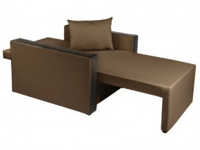 Кресло-кровать Милена с подлокотниками рогожка brown в Бакале - bakal.mebel74.com | фото 2