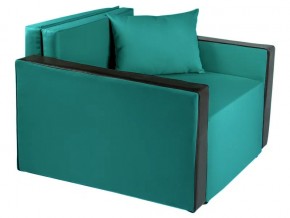 Кресло-кровать Милена с подлокотниками рогожка emerald в Бакале - bakal.mebel74.com | фото 1