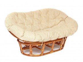 Кресло Mamasan 23/02 W Cognac с подушкой в Бакале - bakal.mebel74.com | фото