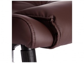 Кресло офисное Bergamo кожзам коричневый 36-36 в Бакале - bakal.mebel74.com | фото 4