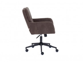 Кресло офисное Garda флок коричневый в Бакале - bakal.mebel74.com | фото 3