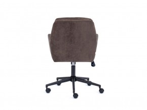 Кресло офисное Garda флок коричневый в Бакале - bakal.mebel74.com | фото 4