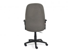 Кресло офисное Leader флок серый в Бакале - bakal.mebel74.com | фото 3