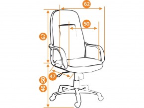 Кресло офисное Leader флок серый в Бакале - bakal.mebel74.com | фото 5