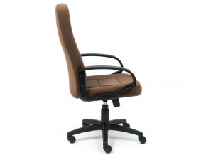 Кресло офисное СН747 флок коричневый в Бакале - bakal.mebel74.com | фото 3