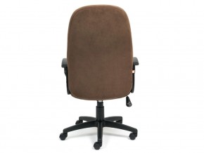 Кресло офисное СН747 флок коричневый в Бакале - bakal.mebel74.com | фото 4