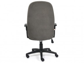 Кресло офисное СН747 флок серый в Бакале - bakal.mebel74.com | фото 4