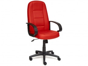 Кресло офисное СН747 кожзам красный в Бакале - bakal.mebel74.com | фото
