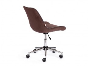 Кресло офисное Style флок коричневый в Бакале - bakal.mebel74.com | фото 3