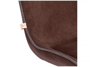 Кресло офисное Style флок коричневый в Бакале - bakal.mebel74.com | фото 4