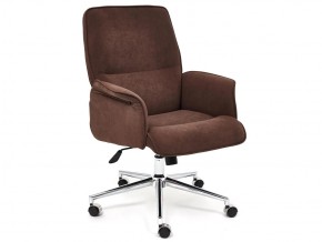 Кресло офисное York флок коричневый в Бакале - bakal.mebel74.com | фото