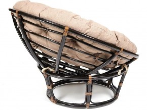 Кресло Papasan 23/01 W с подушкой Antique brown, экошерсть Коричневый в Бакале - bakal.mebel74.com | фото 2