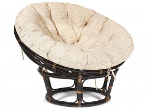 Кресло Papasan 23/01 W с подушкой Antique brown, ткань Старт в Бакале - bakal.mebel74.com | фото