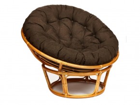 Кресло Papasan 23/01 W с подушкой Honey, ткань Коричневый в Бакале - bakal.mebel74.com | фото