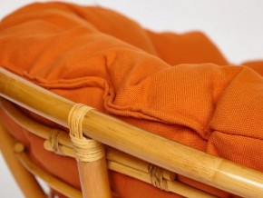 Кресло Papasan 23/01 W с подушкой Honey, ткань Оранжевый в Бакале - bakal.mebel74.com | фото 4