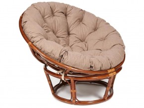 Кресло Papasan 23/01 W с подушкой Pecan, экошерсть Коричневый в Бакале - bakal.mebel74.com | фото