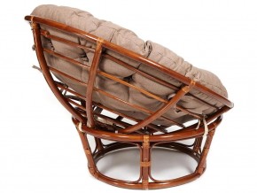 Кресло Papasan 23/01 W с подушкой Pecan, экошерсть Коричневый в Бакале - bakal.mebel74.com | фото 2