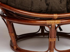 Кресло Papasan 23/01 W с подушкой Pecan, ткань Коричневый в Бакале - bakal.mebel74.com | фото 4