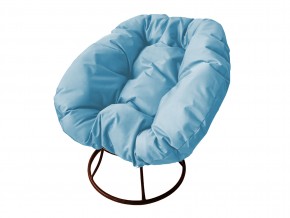 Кресло Пончик без ротанга голубая подушка в Бакале - bakal.mebel74.com | фото