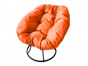 Кресло Пончик без ротанга оранжевая подушка в Бакале - bakal.mebel74.com | фото