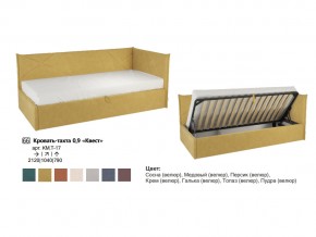 Кровать 0.9 Квест (Тахта), (2120х1035х790) в Бакале - bakal.mebel74.com | фото