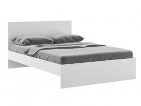 Кровать 1400 Осло модуль М13 с настилом Лайт Белый в Бакале - bakal.mebel74.com | фото