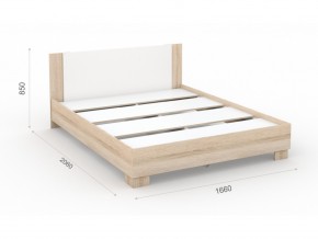 Кровать 160 со встроенным основанием под матрас в Бакале - bakal.mebel74.com | фото