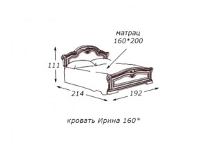 Кровать 2-х спальная 1600*2000 с ортопедом в Бакале - bakal.mebel74.com | фото