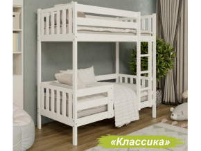 Кровать 2-х ярусная Аист-2 Классика белый 1600х800 мм в Бакале - bakal.mebel74.com | фото 1